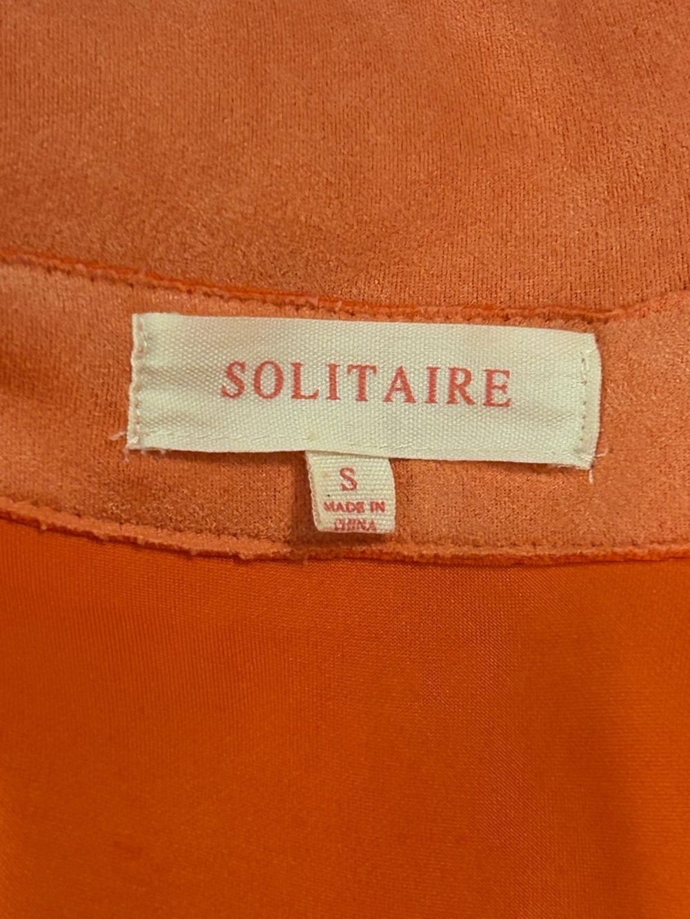 Anthropologie NWOT Solitaire peach trench jacket - Picture 8 of 8